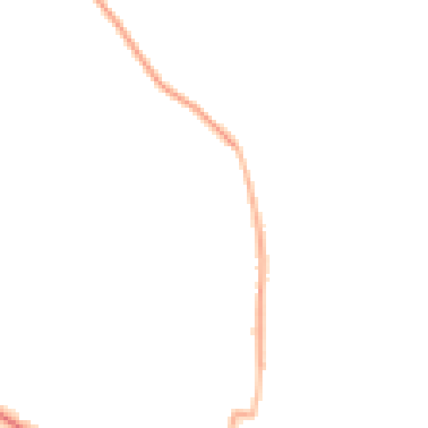Night-time road noise heatmap for WF9 1EF