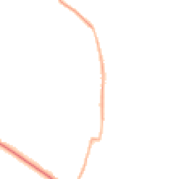 Night-time road noise heatmap for WF9 1FU