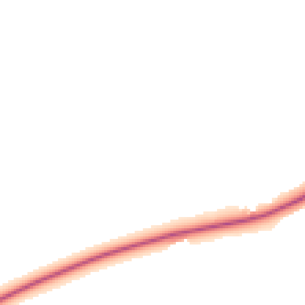 Night-time road noise heatmap for WF9 1HB