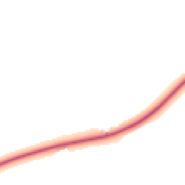 Night-time road noise heatmap for WF9 1LS