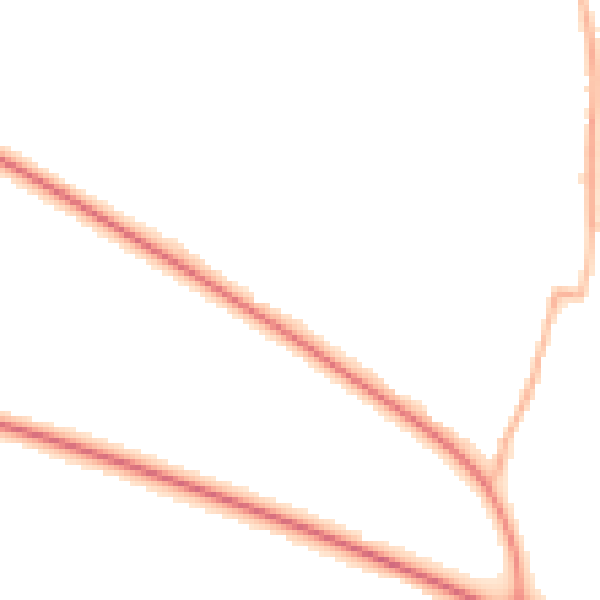 Night-time road noise heatmap for WF9 1NE