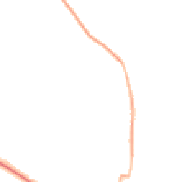 Night-time road noise heatmap for WF9 1NL