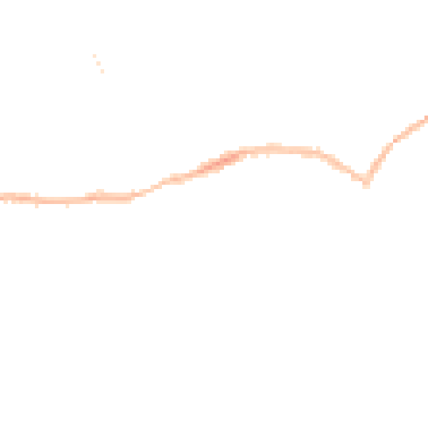 Night-time road noise heatmap for WF9 2QJ