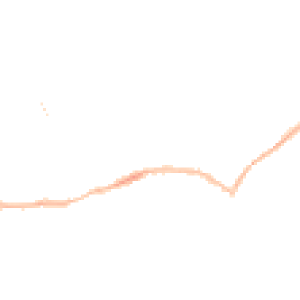 Night-time road noise heatmap for WF9 2RS
