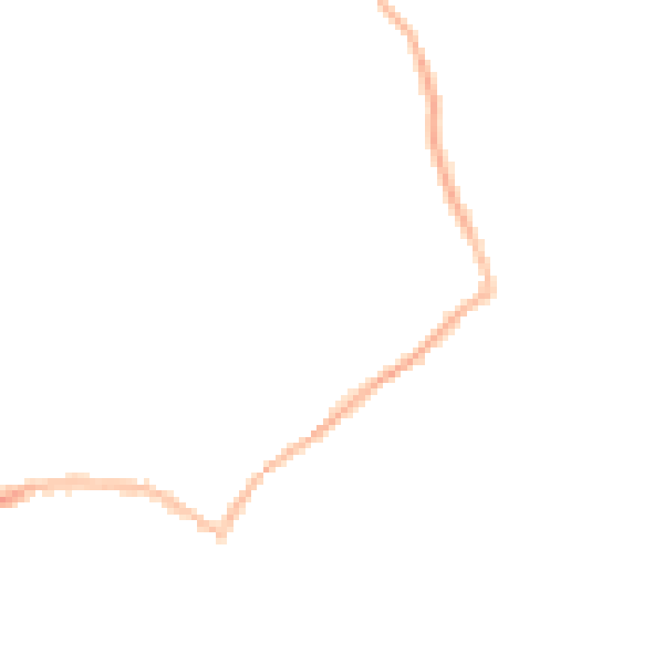 Night-time road noise heatmap for WF9 2TA