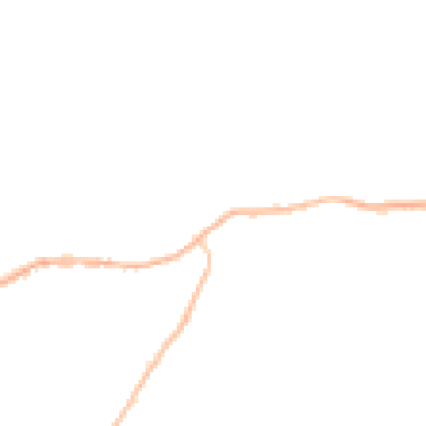 Night-time road noise heatmap for WF9 3LB