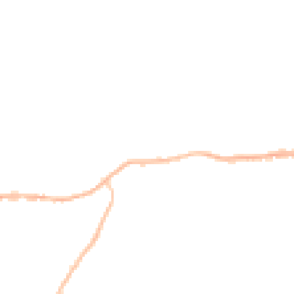 Night-time road noise heatmap for WF9 3LL