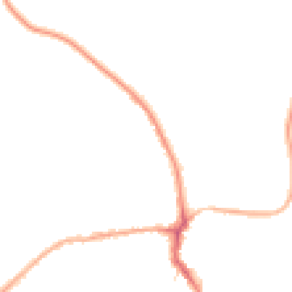 Night-time road noise heatmap for WF9 4AF