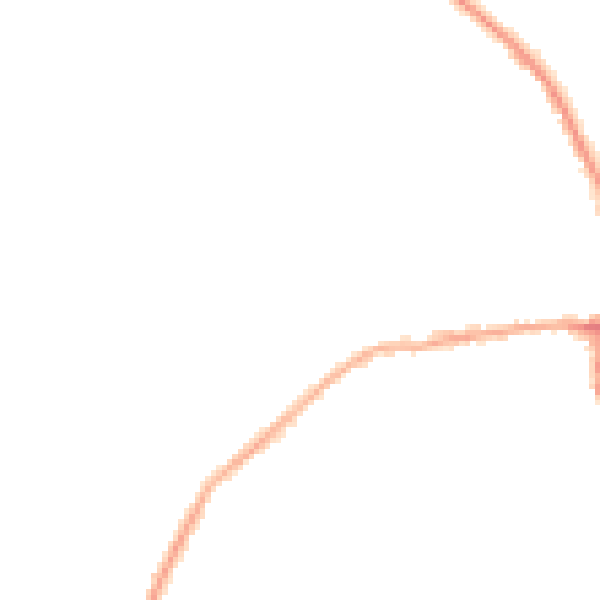 Night-time road noise heatmap for WF9 4FP