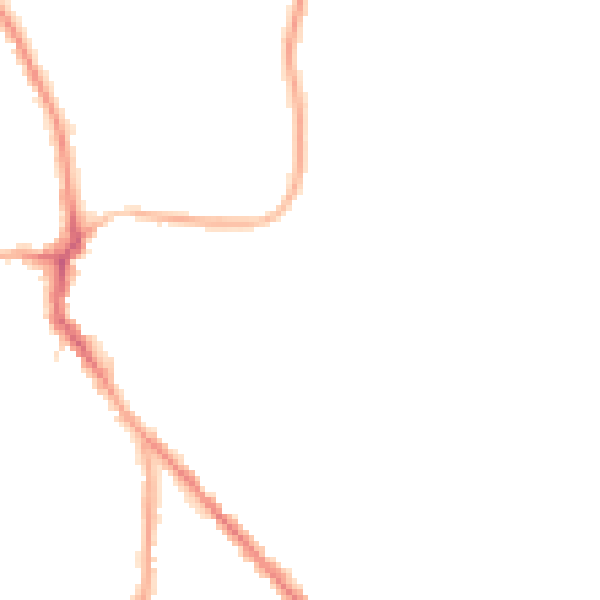 Night-time road noise heatmap for WF9 4JE