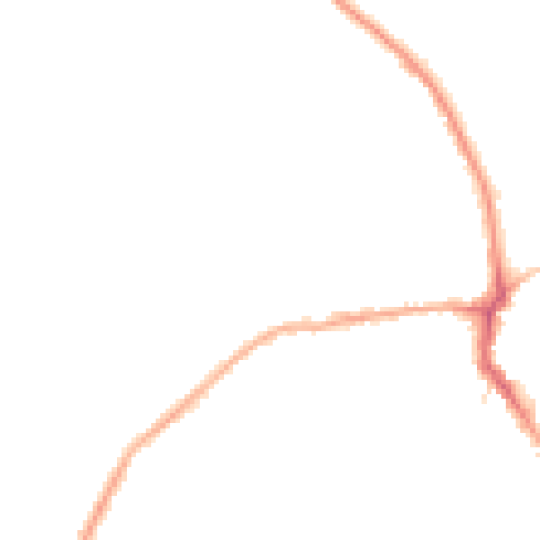 Night-time road noise heatmap for WF9 4QP