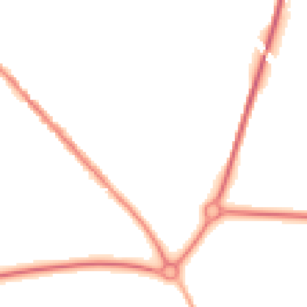 Night-time road noise heatmap for WF9 4TB