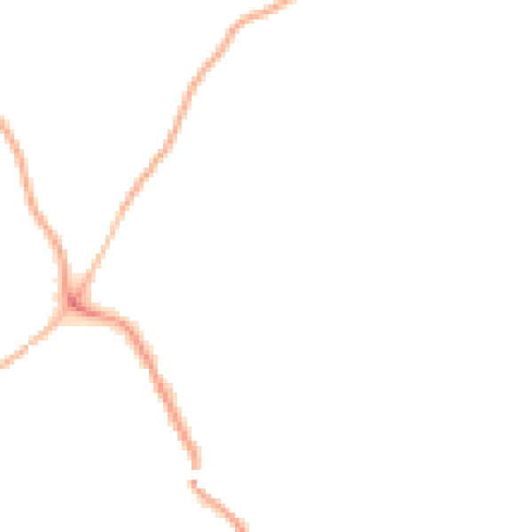 Night-time road noise heatmap for WF9 5BB