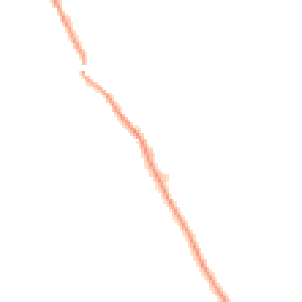 Night-time road noise heatmap for WF9 5BS