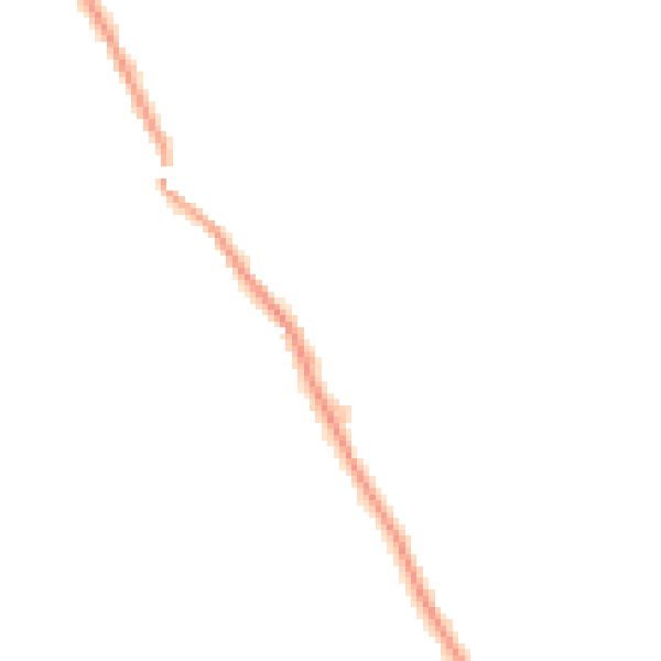 Night-time road noise heatmap for WF9 5BU