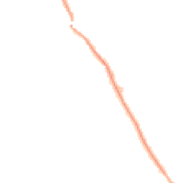 Night-time road noise heatmap for WF9 5DY