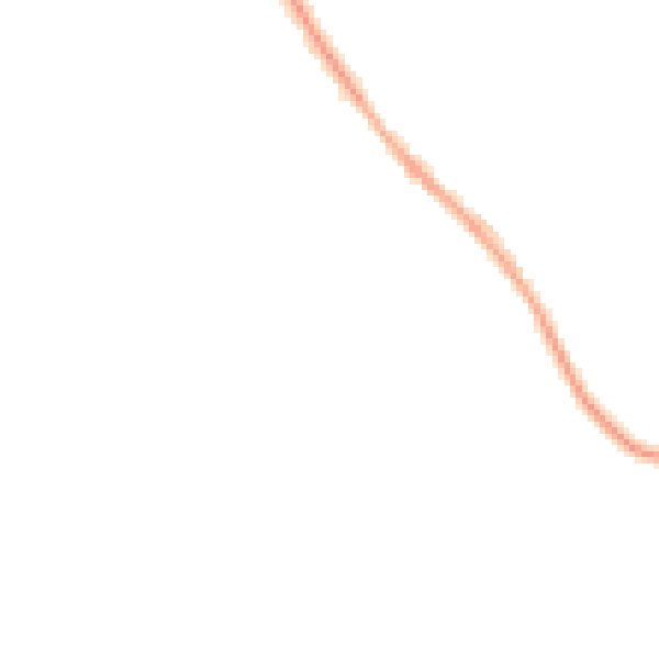 Night-time road noise heatmap for WF9 5EF