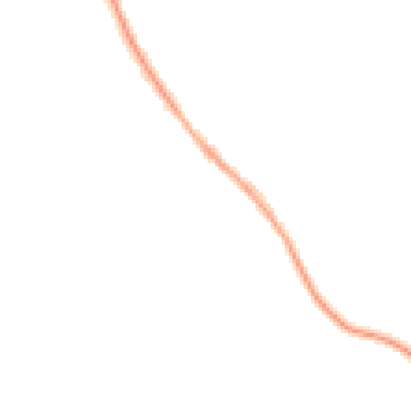 Night-time road noise heatmap for WF9 5EL
