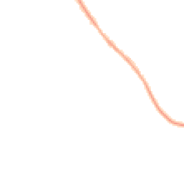 Night-time road noise heatmap for WF9 5EW