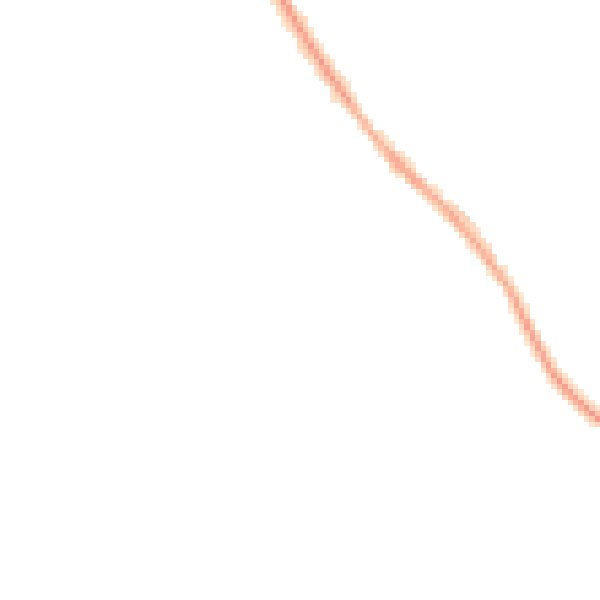 Night-time road noise heatmap for WF9 5FA