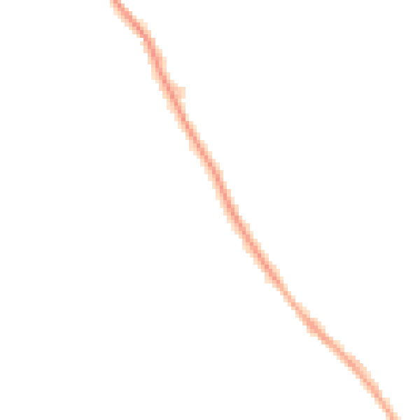 Night-time road noise heatmap for WF9 5JG