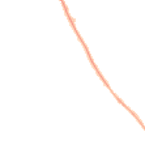 Night-time road noise heatmap for WF9 5JH