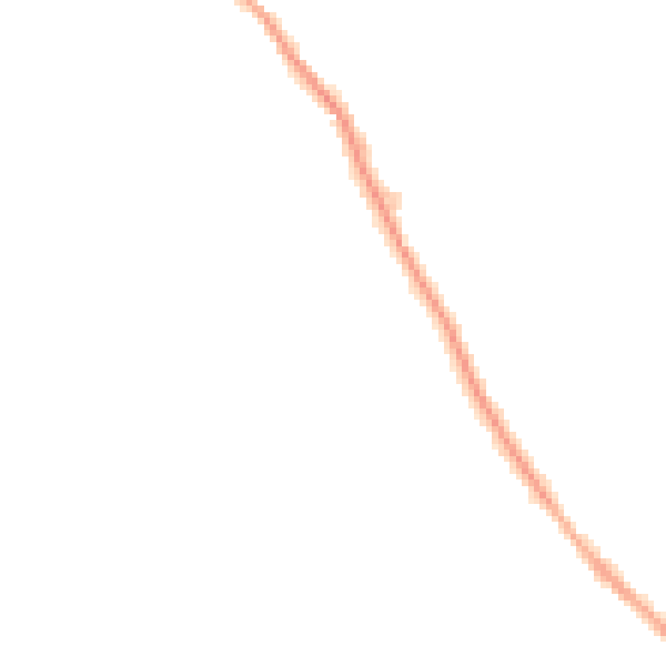 Night-time road noise heatmap for WF9 5JW