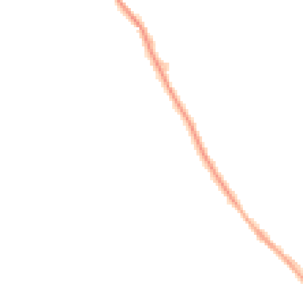 Night-time road noise heatmap for WF9 5JX