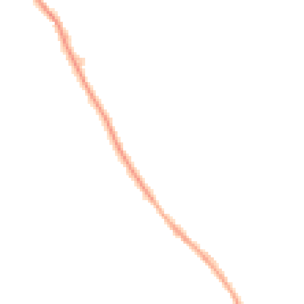 Night-time road noise heatmap for WF9 5LF