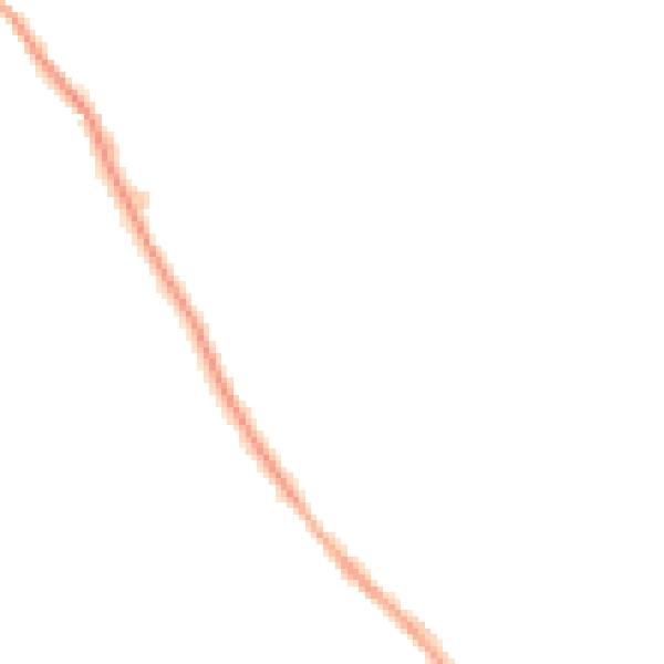 Night-time road noise heatmap for WF9 5LT