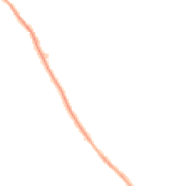 Night-time road noise heatmap for WF9 5LX