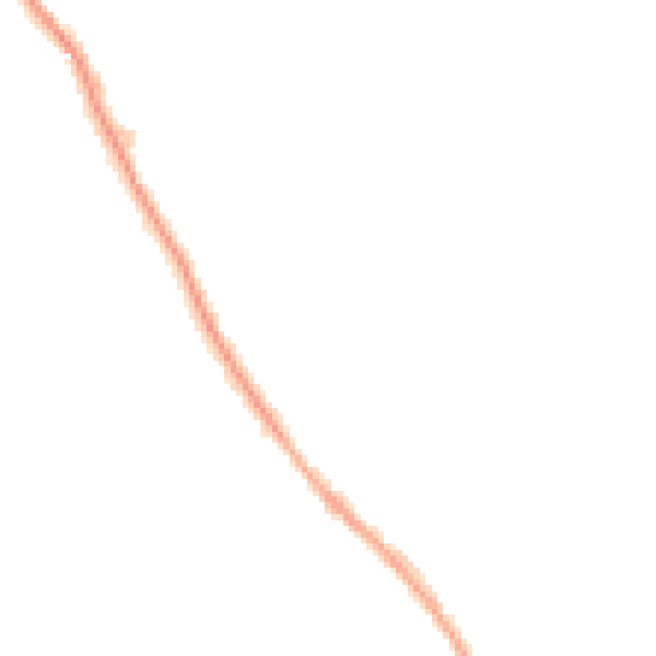 Night-time road noise heatmap for WF9 5LY