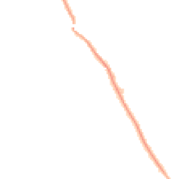 Night-time road noise heatmap for WF9 5NF