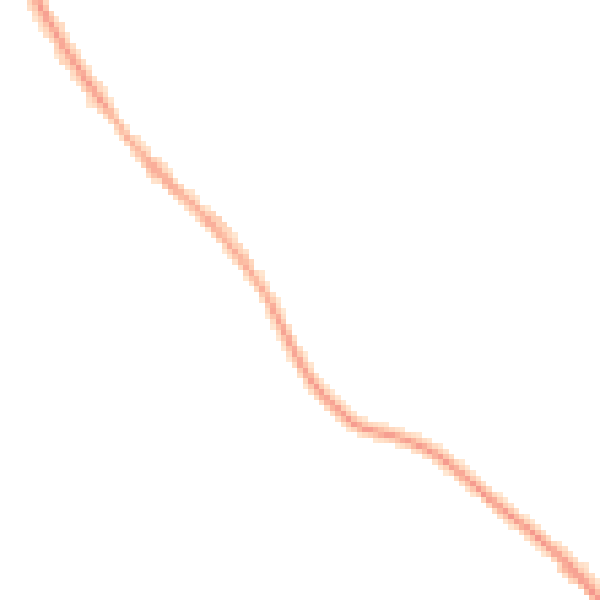 Night-time road noise heatmap for WF9 5NG