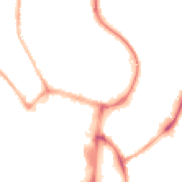 Night-time road noise heatmap for WN1 1AE