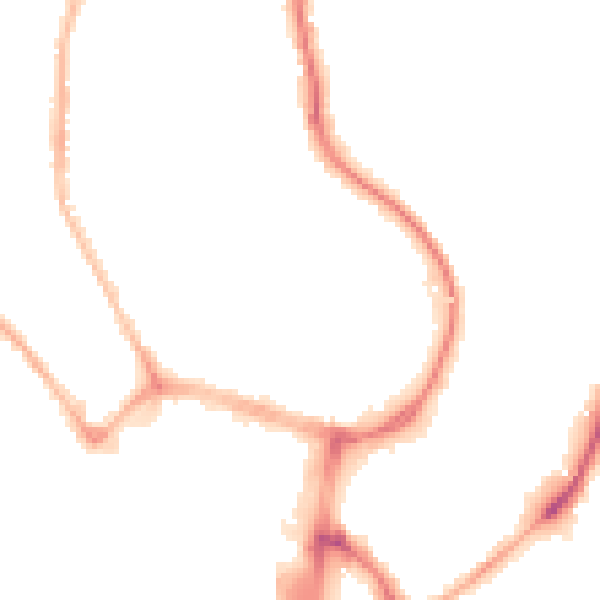 Night-time road noise heatmap for WN1 1XF