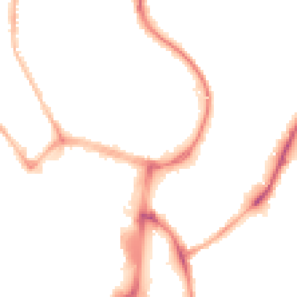 Night-time road noise heatmap for WN1 1XG