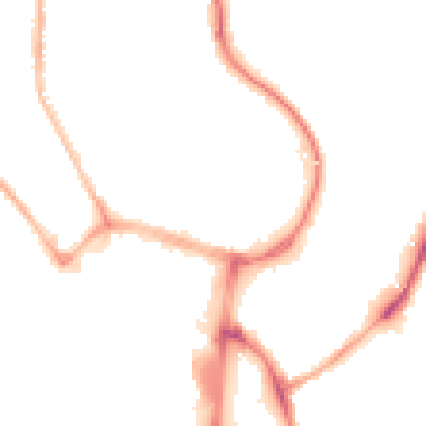 Night-time road noise heatmap for WN1 1XW