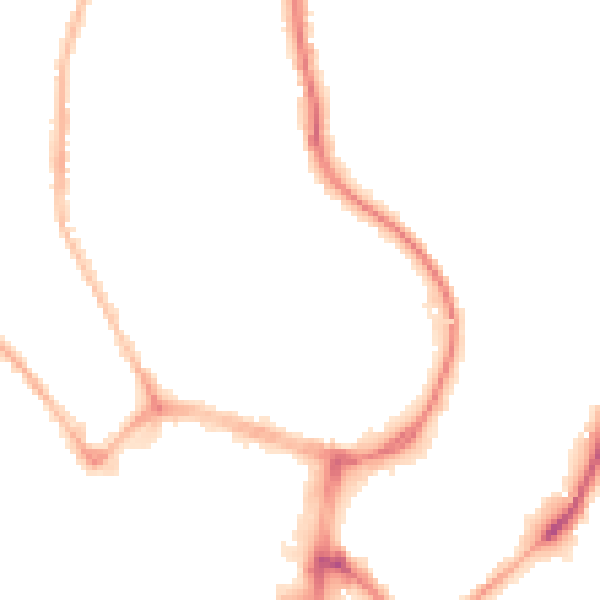 Night-time road noise heatmap for WN1 1ZL