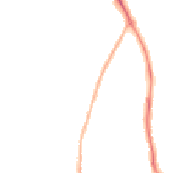 Night-time road noise heatmap for WN1 2EX
