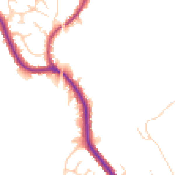 Daytime road noise heatmap for WN1 2RQ