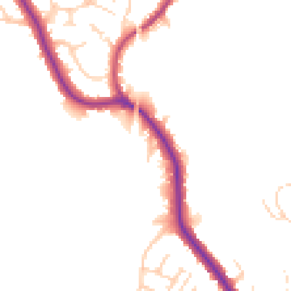 Daytime road noise heatmap for WN1 2SL