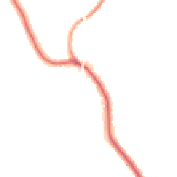 Night-time road noise heatmap for WN1 2SL