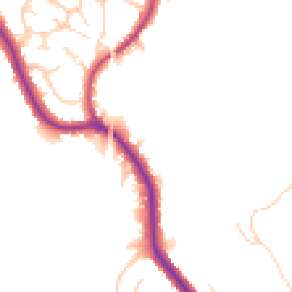 Daytime road noise heatmap for WN1 2SP