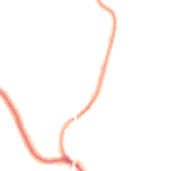 Night-time road noise heatmap for WN1 2SU