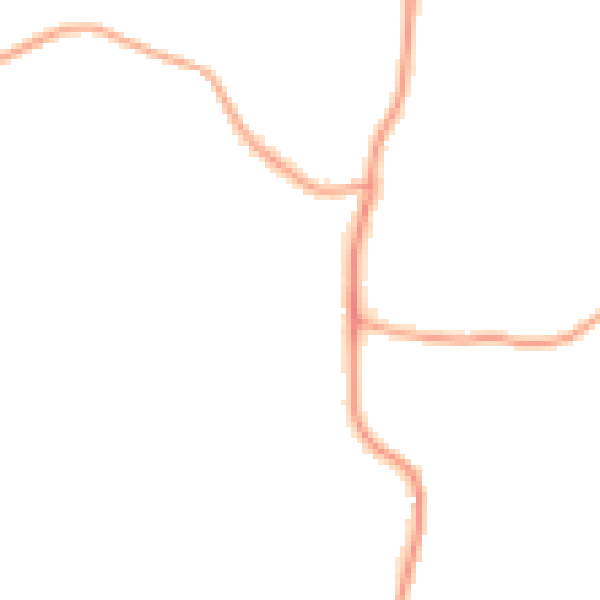 Night-time road noise heatmap for WN1 2TH