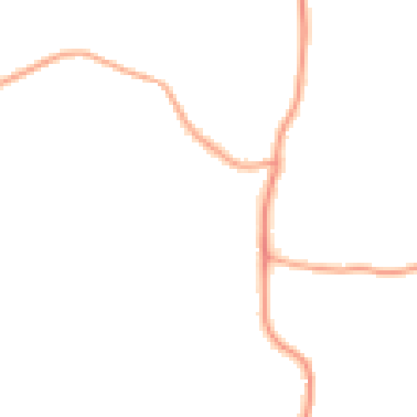 Night-time road noise heatmap for WN1 2TN