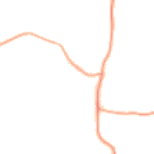 Night-time road noise heatmap for WN1 2TP