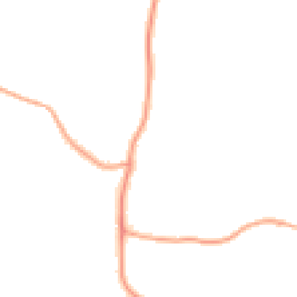 Night-time road noise heatmap for WN1 2TS