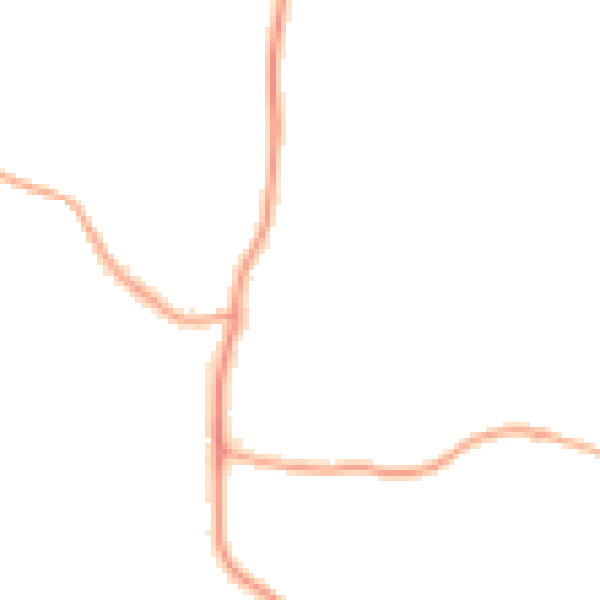 Night-time road noise heatmap for WN1 2UN